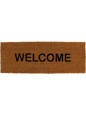 Χαλάκι εισόδου WELCOME 28x78εκ. κοκοφοίνικας