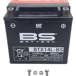 BS Μπαταρία Μοτοσυκλέτας BTX14L-BS 12.6Ah
