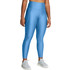 Under Armour HeatGear Γυναικείο Κολάν Μακρύ Ψηλόμεσο Βαμβακερό Γαλάζιο 1365335-444