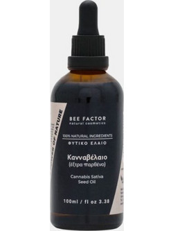 Bee Factor Βιολογικό Έλαιο Κάνναβης για Πρόσωπο Σώμα & Μαλλιά 100ml