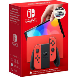 Nintendo Switch OLED Mario Red Edition & Super Mario Bros Wonder