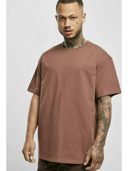 Urban Classics Ανδρικό T-shirt tb1778 ΚΑΦΕ