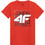 4F Παιδικό T-Shirt Κοντομάνικο Κόκκινο HJZ21-JTSM008B-62S