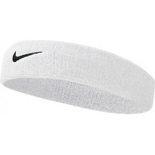 NIKE SWOOSH HEADBAND White/Black