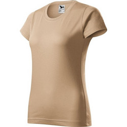Malfini Basic Γυναικείο Αθλητικό T-Shirt Μπεζ MLI-13408