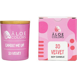 Aloe Colors So Velvet Αρωματικό Κερί Σόγιας 150g
