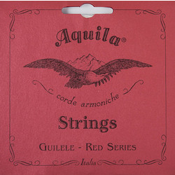 Aquila 133C Red Guitalele Σετ 4 Χορδές Ukelele Nylgut 17" 1/2