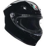 AGV K6 S Solid Black Κράνος Μηχανής Full Face 1250gr