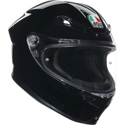 AGV K6 S Solid Black Κράνος Μηχανής Full Face 1250gr