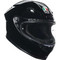 AGV K6 S Solid Black Κράνος Μηχανής Full Face 1250gr AGV K6 S Solid Black Κράνος Μηχανής Full Face 1250gr
