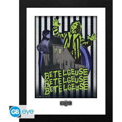 BEETLEJUICE Framed print Beetlejuice Beetlejuice 30x40 x2 Fan Shop and Merchandise