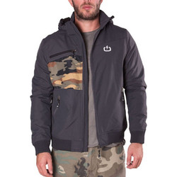 Emerson Ανδρικό Μπουφάν Χειμωνιάτικο Bomber Ανθρακί 182.EM10.151
