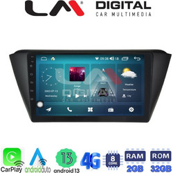 LM Digital ZR8541 Ηχοσύστημα Αυτοκινήτου με Οθόνη Αφής USB Bluetooth & GPS
