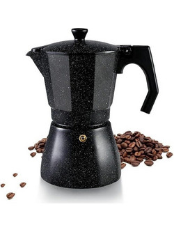 Μπρίκι Espresso 6cups Black 300ml ForHome 9910831 - For Home