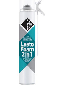 Elastotet Lastofoam 2 in 1 Αφρός Πολυουρεθάνης Πιστολιού και χειρός 750ml