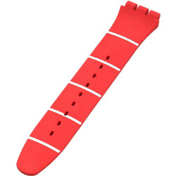 Ρολόι Swatch Silicone Red & White Band 6H ACM0007H6