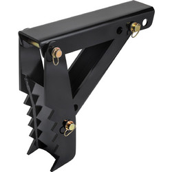 VEVOR 18 Backhoe Thumb, 1/2 Deeth Thickness Heavy Duty Excavator Thumb, Black Steel Weld On Thumb Attachments with 12mm Bolt-On Design Ρυθμιζόμενος μηχανικός αντίχειρας για εκσκαφέα/εκσκαφέας