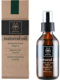 Apivita Natural Organic Oil Laurel Λάδι κατά της Τριχόπτωσης 100ml