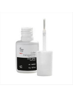 Peggy Sage Clear Brush Κόλλα Νυχιών με Πινέλο 6gr
