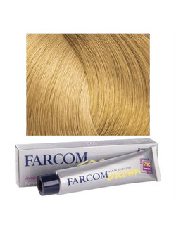 Farcom Hair Color Cream 9 Ξανθό Πολύ Ανοιχτό Μόνιμη Βαφή Μαλλιών 60ml