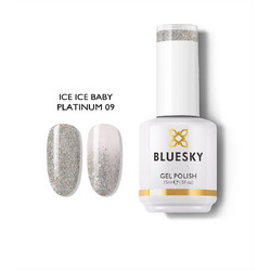 Bluesky Color Uv Gel Ice Baby Platinum Ημιμόνιμο Βερνίκι Νυχιών 15ml