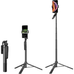 A65 Selfie Stick Τρίποδο Κινητού με Bluetooth - Μαύρο