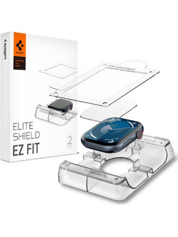 Προστασία Οθόνης Smartwatch Spigen Elite Shield EZ-FIT for Apple Watch 10 46 mm Clear 2 Pack