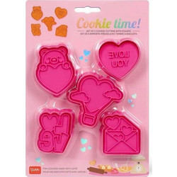 LEGAMI ΦΟΡΜΕΣ ΚΟΠΗΣ ΜΠΙΣΚΟΤΩΝ COOKIE TIME LOVE VCC0001