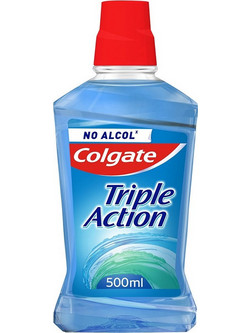 Colgate Triple Action Στοματικό Διάλυμα 500ml