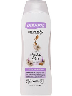 Babaria Almond Oil Shower Gel 600ml