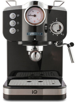 IQ CM-175 Black Μηχανή Espresso 1100W 20bar