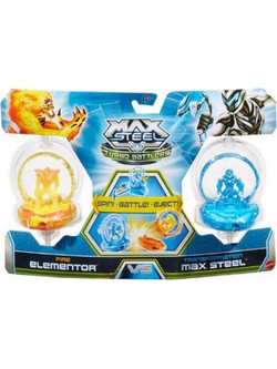 Mattel Max Steel Turbo Warriors Max Steel-Elementor Σετ Φιγούρες Δράσης για 6+ Ετών