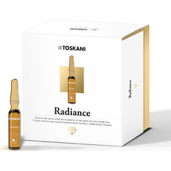 Toskani Radiance Topical Ampoule Αντιγηραντικό Ενυδατικό Serum Προσώπου με Βιταμίνη C 15x2ml