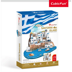 Puzzle CubicFun Santorini 3D 129 Κομμάτια