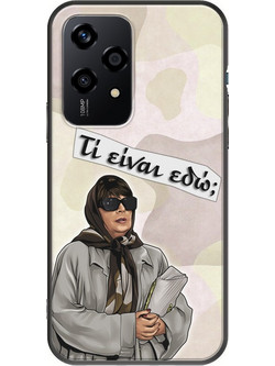 Θήκη Epic Quotes - Christina Markatou Honor 200 Lite 5G Black TPU (Μαύρη Σιλικόνη)