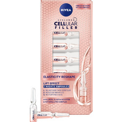 Nivea Hyaluron Cellular Filler Ampoules Αντιγηραντικό Ενυδατικό Serum Προσώπου με Υαλουρονικό 7x1.2ml
