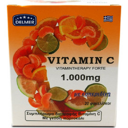 Delmer Vitamin C 1000mg 20 Φακελάκια