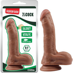 Chisa Novelties Fashion Dude 7.9" Latin Ρεαλιστικό Dildo με Βεντούζα & Όρχεις 20.5cm Latin