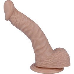 Intense Mr Intense 18 Ρεαλιστικό Dildo με Βεντούζα & Όρχεις 19.8cm Flesh