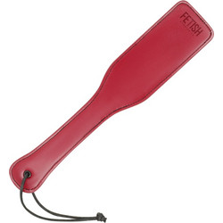 Fetish Submissive with Stitching Dark Room Paddle