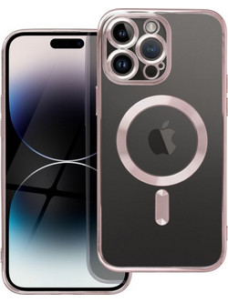 iS TPU MAG ELECTRO IPHONE 16 PRO trans pink backcover