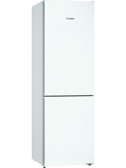 Bosch KGN36VWED Ψυγειοκαταψύκτης 326lt No Frost Υ186xΠ60xΒ66cm Λευκός