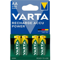 Varta Recharge Accu Power AA 2100mAh 4τμχ