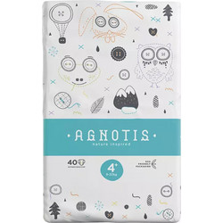 Agnotis Baby Diapers Πάνες No4+ 9-20Kg 40τμχ