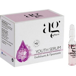 AG Pharm Youth Αντιγηραντικό Ενυδατικό Serum Προσώπου 1x2ml