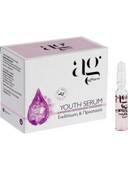 AG Pharm Youth Αντιγηραντικό Ενυδατικό Serum Προσώπου 1x2ml