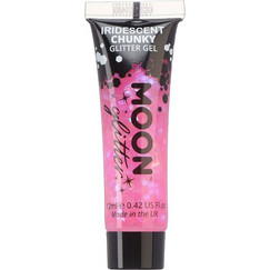 MOON ΙΡΙΔΙΖΟΝ CHUNKY GLITTER GEL ΣΩΛΗΝΑΡΙΟ PINK 12ml G13511