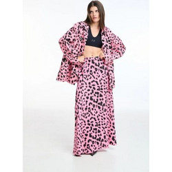 PCP Long Skirt Μακριά Φούστα Εμπριμέ Ροζ
