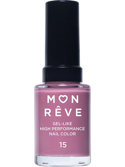Mon Reve Gel Like 15 Gloss Βερνίκι Νυχιών Μακράς Διαρκείας 13ml