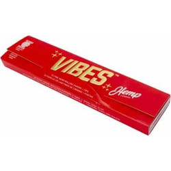 VIBES Hemp Papers King Size Slim with Tips